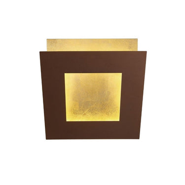 DALIA Applique LED 24W 3000K Corten +Oro Mantra Lampade da parete